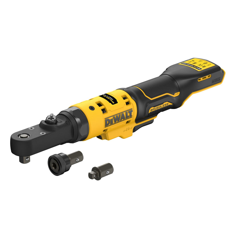 Roquete Dewalt (DCF500N-XJ) 12V XR sem escovas com cabeça selada de 1/4" e 3/8" (apenas ferramenta)