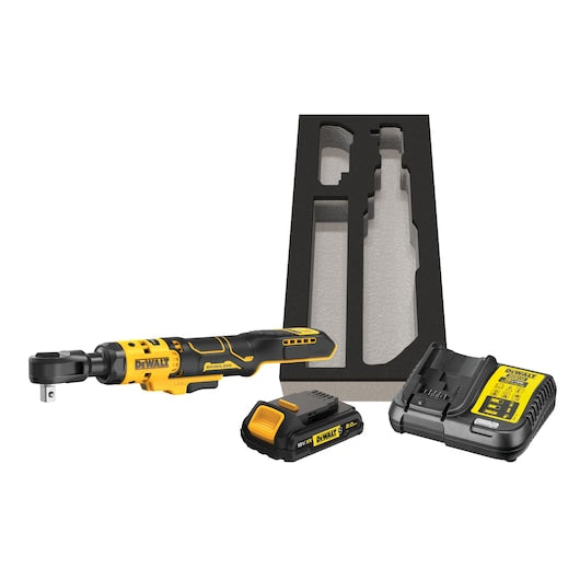 Roquete 18V XR® de 1/2" + 1x2.0Ah Dewalt (DCF512D1G-QW) - módulo de espuma