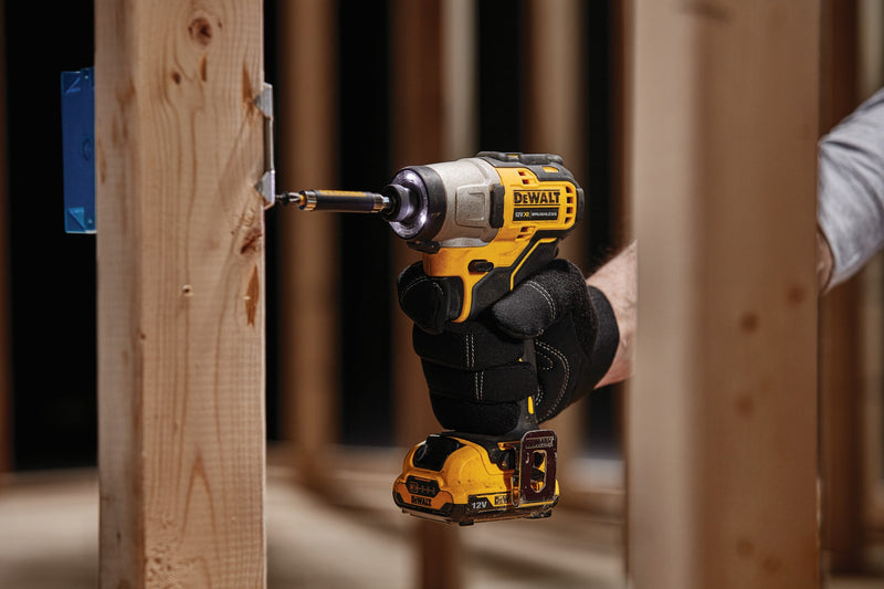 Dewalt (DCF801D2-QW) 12V XR Brushless 1/4" Compact Impact Driver - 2 x 2Ah