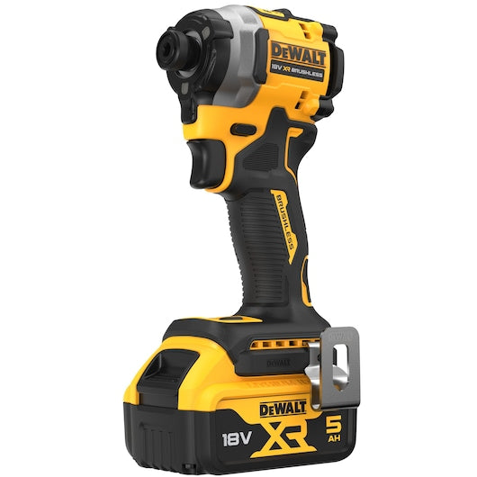 Aparafusadora de Impacto Compacta 18V XR®  1/4" + 2x5.0Ah Dewalt (DCF850P2T-QW)