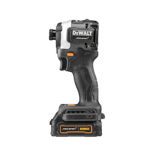 Dewalt (DCF85ME2GT-QW) 18V XR Brushless Compact Impact Driver - DEWALT x McLaren F1 Team LIMITED Edition - 2 X 1.7Ah POWERSTACK Battery