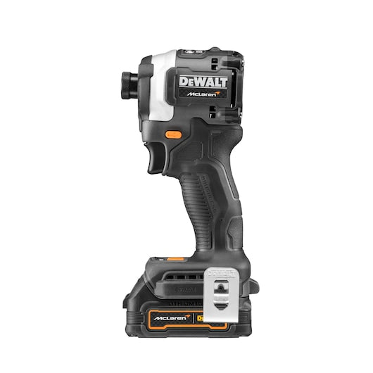 Dewalt (DCF85ME2GT-QW) 18V XR Brushless Compact Impact Driver - DEWALT x McLaren F1 Team LIMITED Edition - 2 X 1.7Ah POWERSTACK Battery