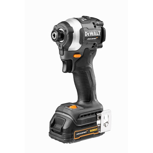Dewalt (DCF85ME2GT-QW) 18V XR Brushless Compact Impact Driver - DEWALT x McLaren F1 Team LIMITED Edition - 2 X 1.7Ah POWERSTACK Battery