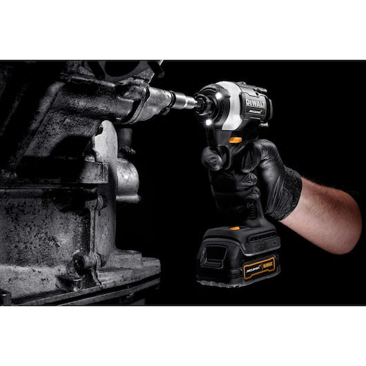 Dewalt (DCF85ME2GT-QW) 18V XR Brushless Compact Impact Driver - DEWALT x McLaren F1 Team LIMITED Edition - 2 X 1.7Ah POWERSTACK Battery