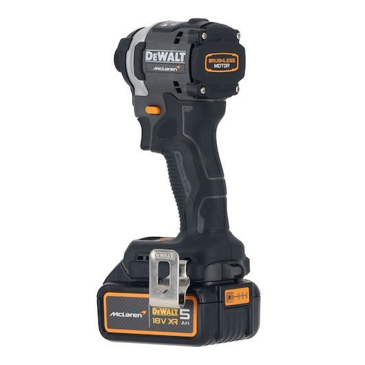 Dewalt (DCF85MP2T-QW) DEWALT® x McLaren F1 Team 18V XR® Brushless 1/4" Impact Driver - 2 x 5Ah