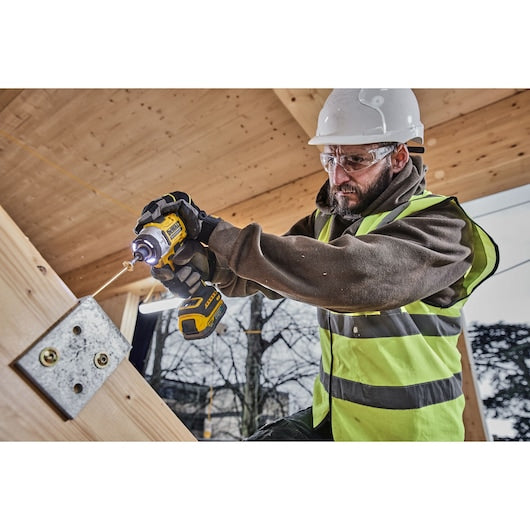 Dewalt (DCF860E2T-QW) 18V XR® Brushless 1/4" Premium Impact Driver - 2 x POWERSTACK 1.7Ah
