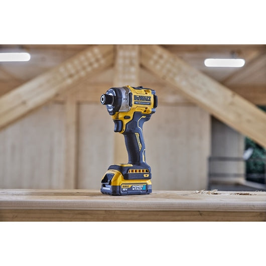 Dewalt (DCF860E2T-QW) 18V XR® Brushless 1/4" Premium Impact Driver - 2 x POWERSTACK 1.7Ah