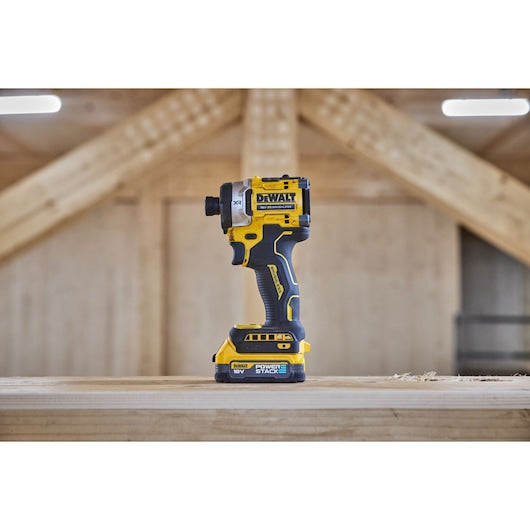 Dewalt (DCF860E2T-QW) 18V XR® Brushless 1/4" Premium Impact Driver - 2 x POWERSTACK 1.7Ah