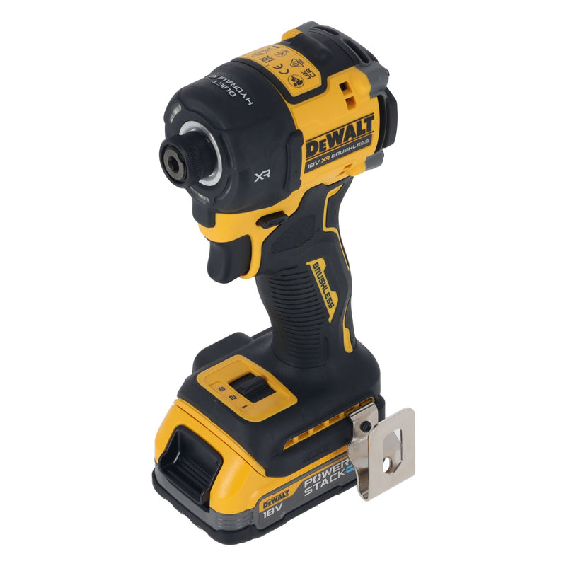 Dewalt (DCF870E2T-QW) Chave de Impacto Hidráulica 18V XR Brushless de 1/4" - 2 x POWERSTACK 1,7Ah