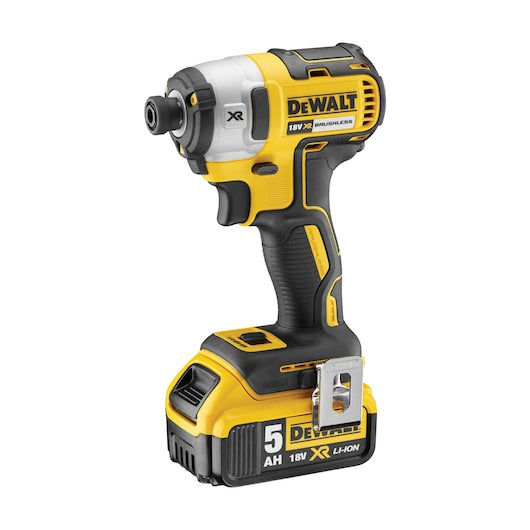 Dewalt (DCF887P2-QW) 18V XR® Brushless 1/4" Impact Driver - 2 x 5Ah