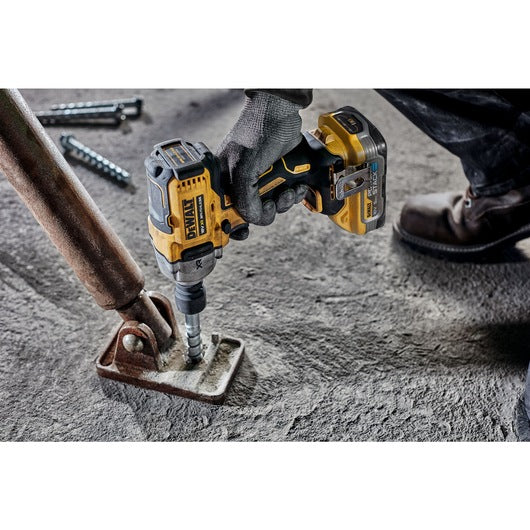 Dewalt (DCF891H2T-QW) 18V XR® Brushless 1/2" Hog Ring Mid Torque Impact Wrench - 2 x POWERSTACK 5Ah