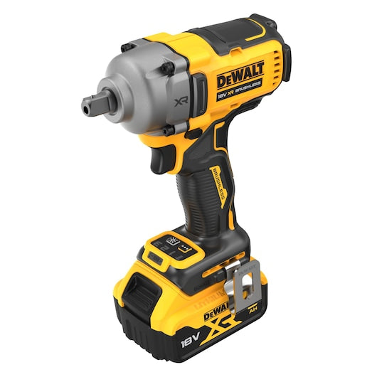 Dewalt (DCF892P2T-QW) 18V XR® Brushless 1/2" Detent Pin Mid Torque Impact Wrench - 2 x 5Ah
