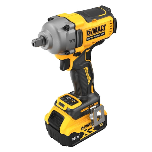 Dewalt (DCF892P2T-QW) 18V XR® Brushless 1/2" Detent Pin Mid Torque Impact Wrench - 2 x 5Ah