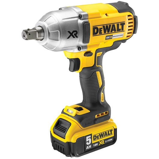 Dewalt (DCF899P2-QW) 18V XR Brushless High Torque 1/2" Impact Wrench - 2 X 5Ah
