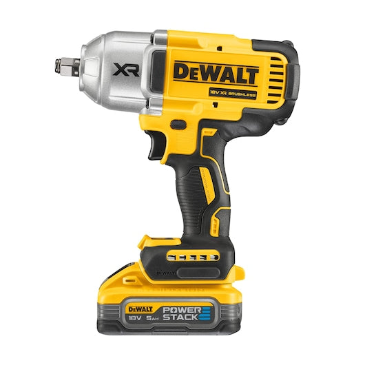 Chave de Impacto 18V XR 1/2" 1.396Nm + 2x5.0Ah Dewalt (DCF900H2T-QW)