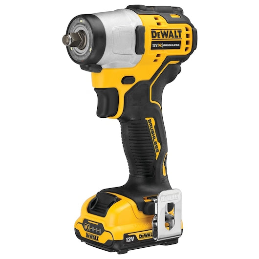 Dewalt (DCF902D2-QW) 12V XR Brushless Sub-Compact 3/8" Impact Wrench - 2 X 2Ah