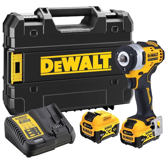 Dewalt (DCF903P2-QW) 12V XR® Brushless 3/8" Hog Ring High Power Compact Impact Wrench - 2 x 5Ah