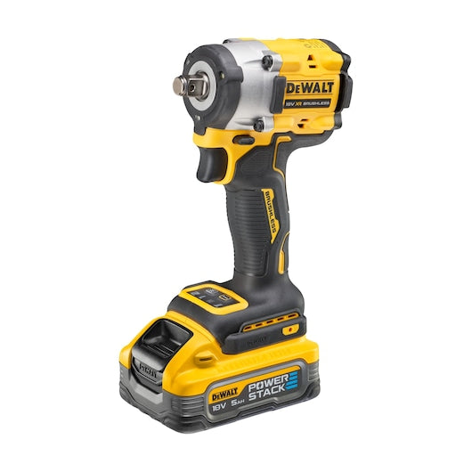 Dewalt (DCF921H2T-QW) 18V XR® Brushless 1/2" Hog Ring Compact Impact Wrench - 2 x POWERSTACK 5Ah