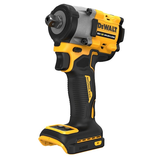 Dewalt (DCF922NT-XJ) 18V XR® Brushless 1/2" Detent Pin Compact Impact Wrench - Bare Tool Only
