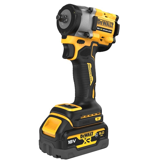 Dewalt (DCF923P2G-QW) 18V XR® Brushless 3/8" Hog Ring Compact Impact Wrench - 2 x 5Ah Automotive