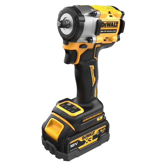 Dewalt (DCF923P2G-QW) 18V XR® Brushless 3/8" Hog Ring Compact Impact Wrench - 2 x 5Ah Automotive