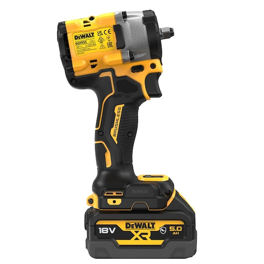 Dewalt (DCF923P2G-QW) 18V XR® Brushless 3/8" Hog Ring Compact Impact Wrench - 2 x 5Ah Automotive