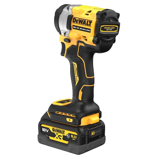 Dewalt (DCF923P2G-QW) 18V XR® Brushless 3/8" Hog Ring Compact Impact Wrench - 2 x 5Ah Automotive