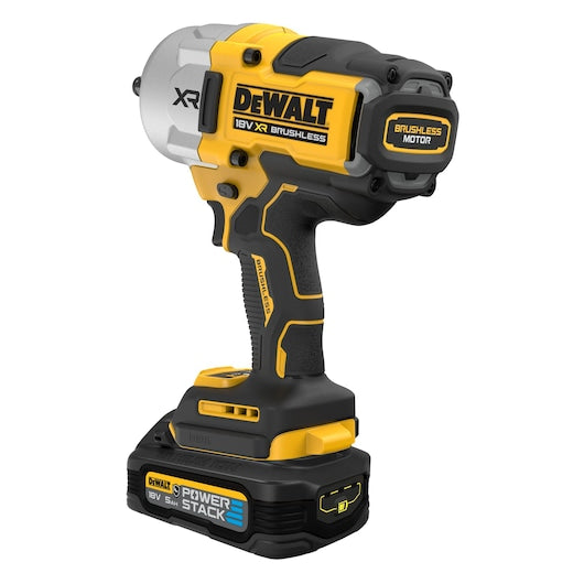 Dewalt (DCF961H2G-QW) 18V XR® Brushless 1/2" Hog Ring Premium High Torque Impact Wrench - 2 x POWERSTACK 5Ah