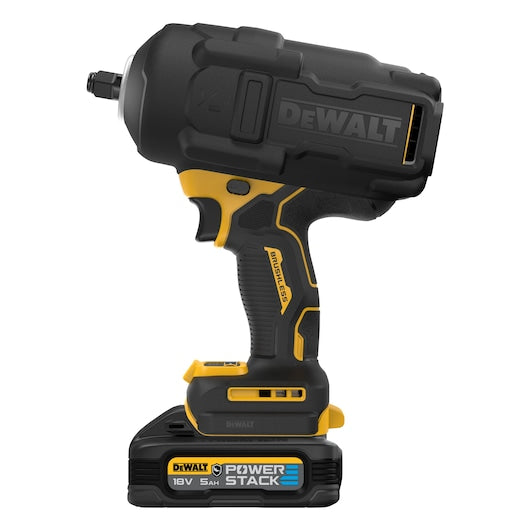 Dewalt (DCF961H2G-QW) 18V XR® Brushless 1/2" Hog Ring Premium High Torque Impact Wrench - 2 x POWERSTACK 5Ah