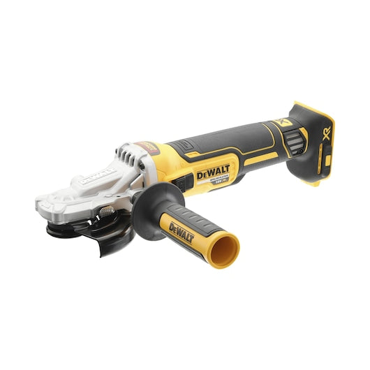 Amoladora angular de cabeza plana sin escobillas XR® de 18 V y 125 mm Dewalt (DCG405FNT-XJ) - Solo herramienta básica