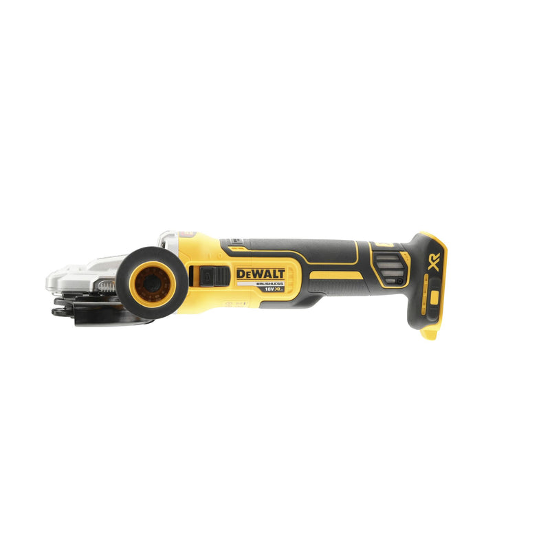 Dewalt (DCG405FN-XJ) 18V XR Brushless 125mm Flat Head Angle Grinder (tool only)