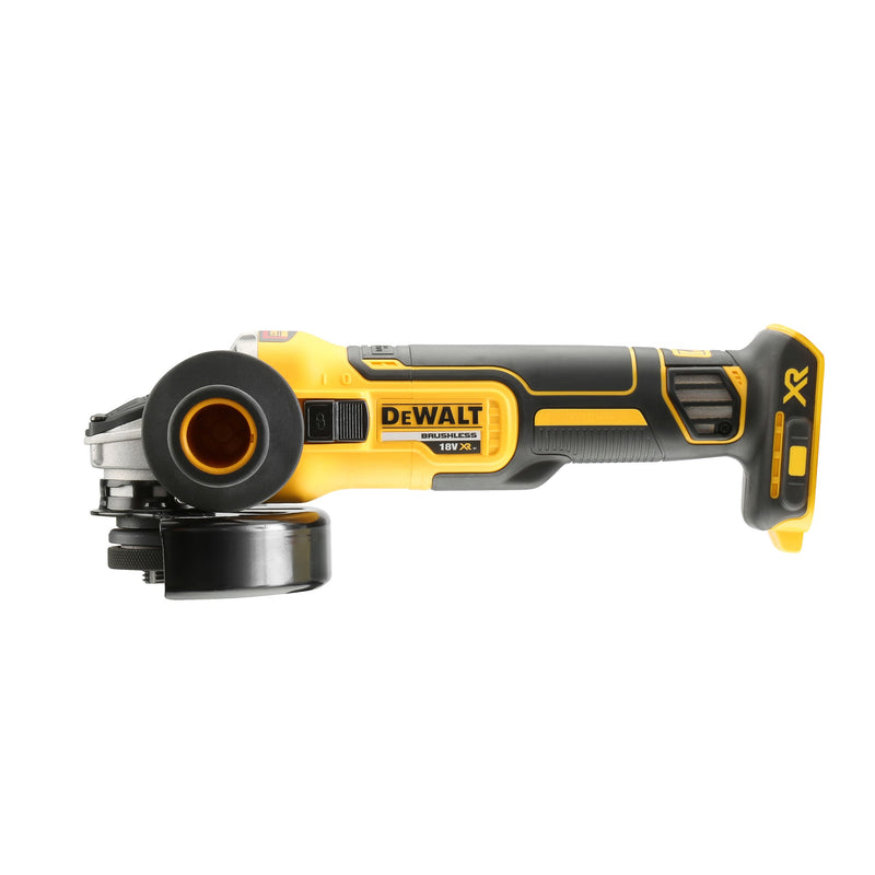 Dewalt (DCG405NT-XJ) 18V XR Brushless 125mm Paddle Switch Angle Grinder (tool only)