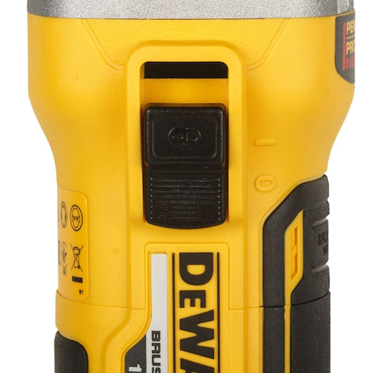 Amoladora angular Dewalt (DCG405P2-QW) XR® de 18 V sin escobillas, 125 mm, con interruptor de paleta - 2 x 5 Ah