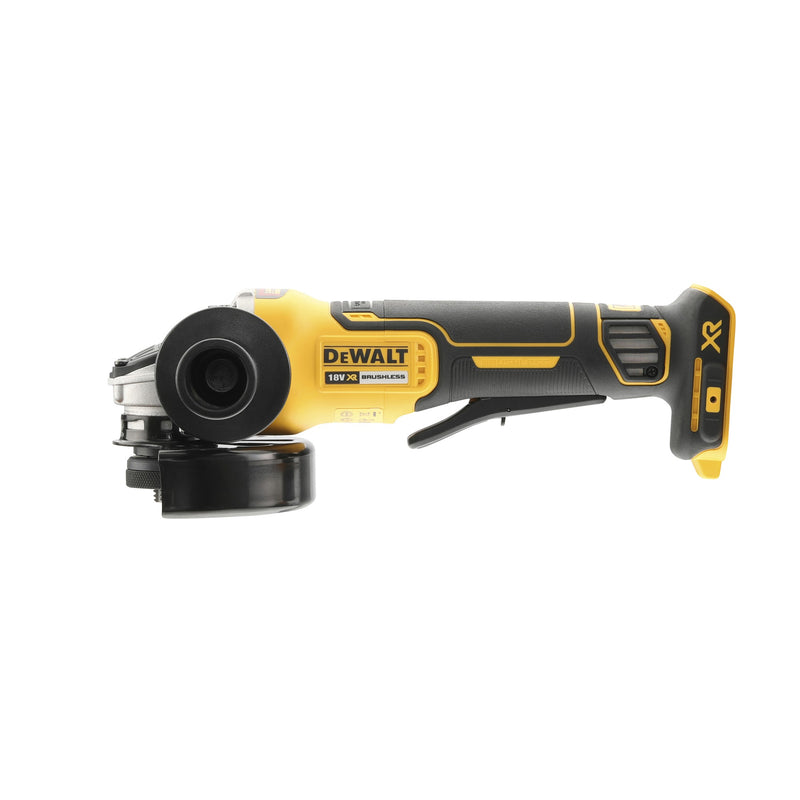 Dewalt (DCG406N-XJ) 18V XR Brushless 125mm Paddle Switch Angle Grinder (tool only)