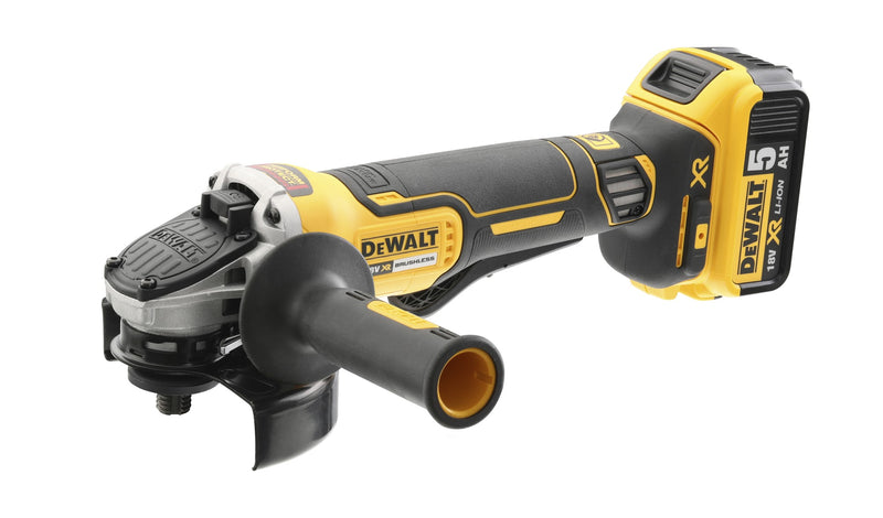 Dewalt (DCG406N-XJ) 18V XR Brushless 125mm Paddle Switch Angle Grinder (tool only)