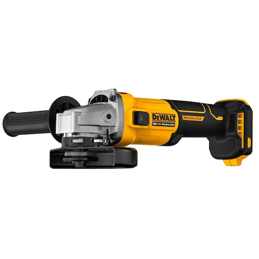 Esmerilhadeira angular Dewalt (DCG407NT-XJ) 18V XR® sem escovas, 125 mm, com interruptor tipo alavanca - Somente a ferramenta