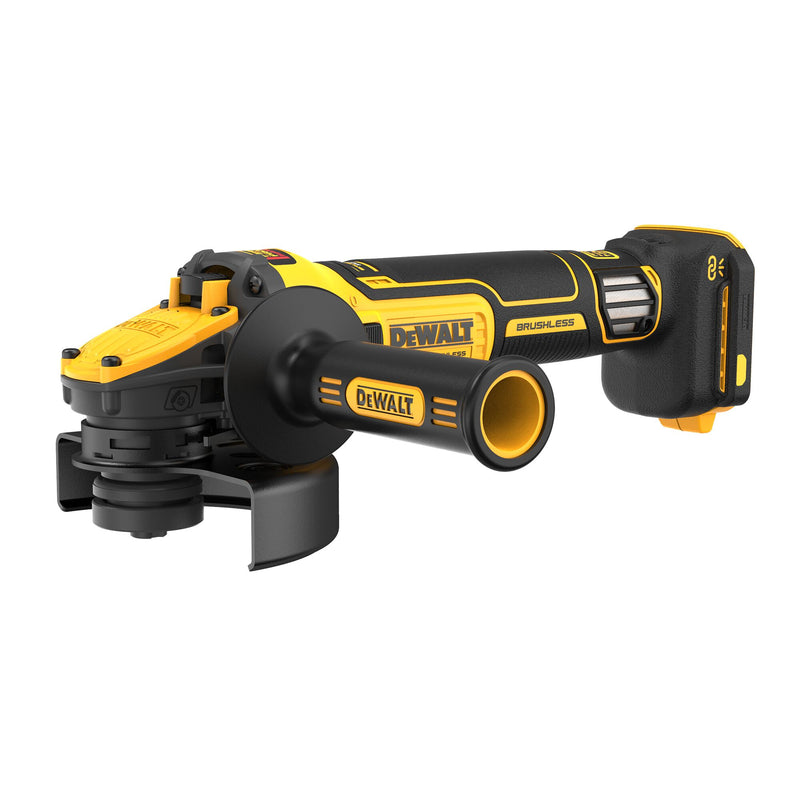 Dewalt (DCG409VSNT-XJ) 18V XR Brushless 125mm Variable Speed Angle Grinder with FLEXVOLT ADVANTAGE (tool only)
