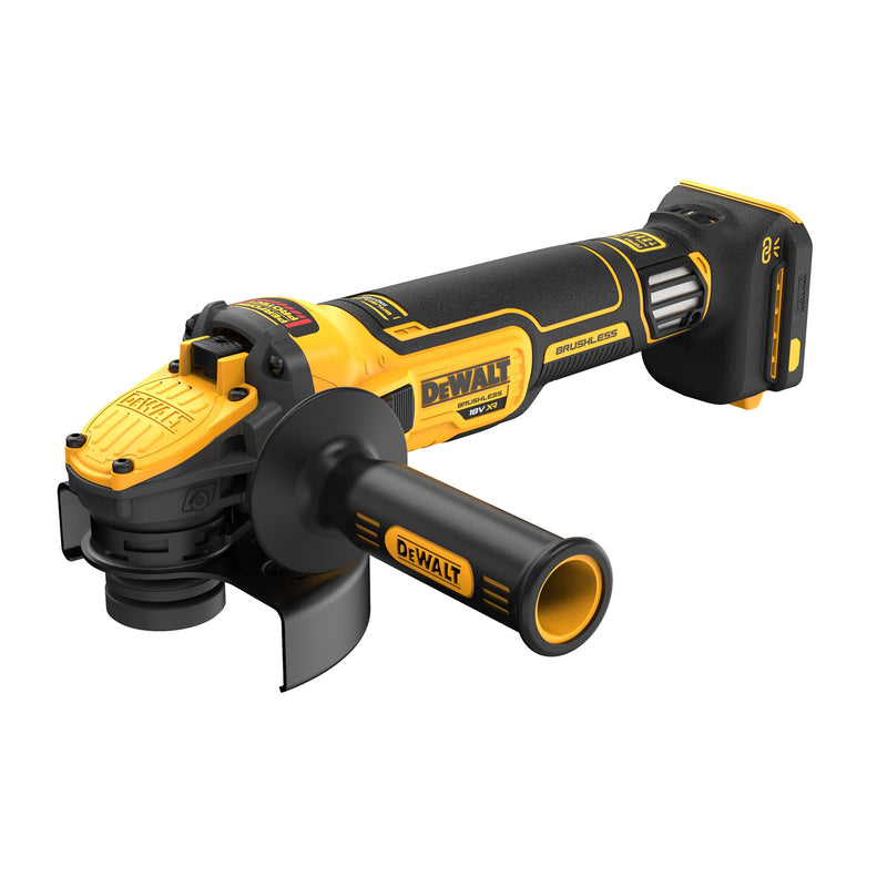 Dewalt (DCG409VSNT-XJ) 18V XR Brushless 125mm Variable Speed Angle Grinder with FLEXVOLT ADVANTAGE (tool only)