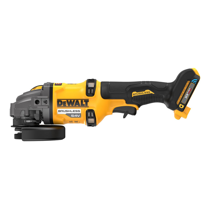 Dewalt (DCG418SHDN-XJ) 54V XR FLEXVOLT 125mm Side Handle Angle Grinder (tool only)