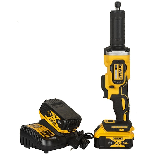 Dewalt (DCG426P2-QW) 18V XR® Brushless Die Grinder - 2 x 5Ah