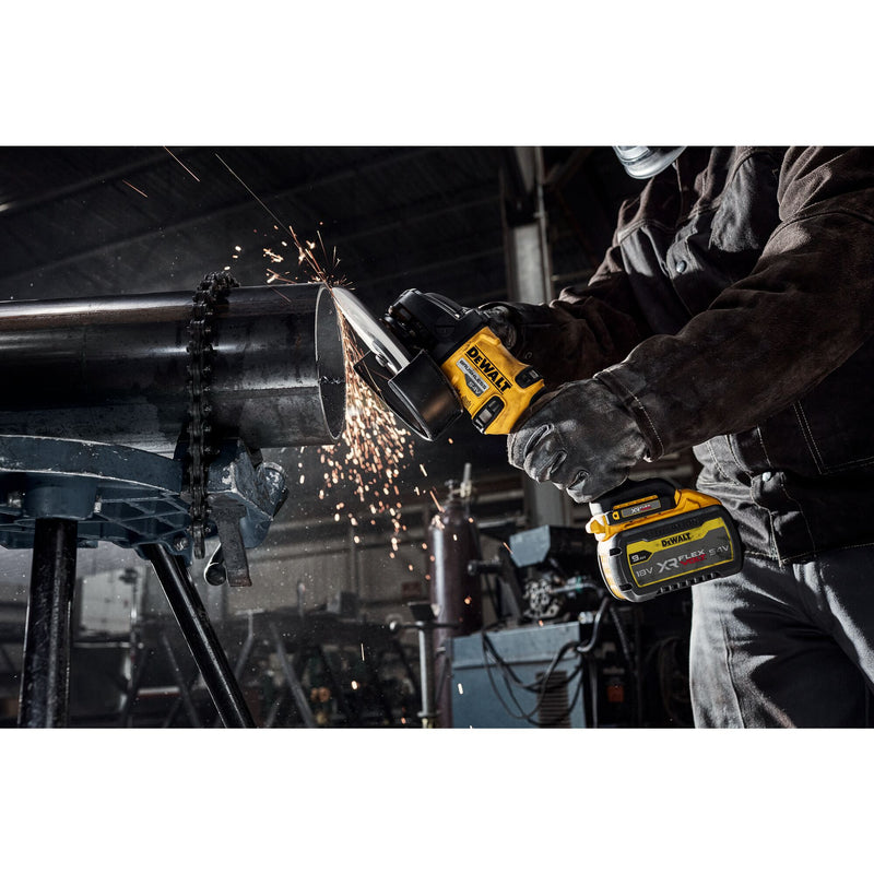 Dewalt (DCG440N-XJ) 54V XR FLEXVOLT 180mm Side Handle Angle Grinder (tool only)