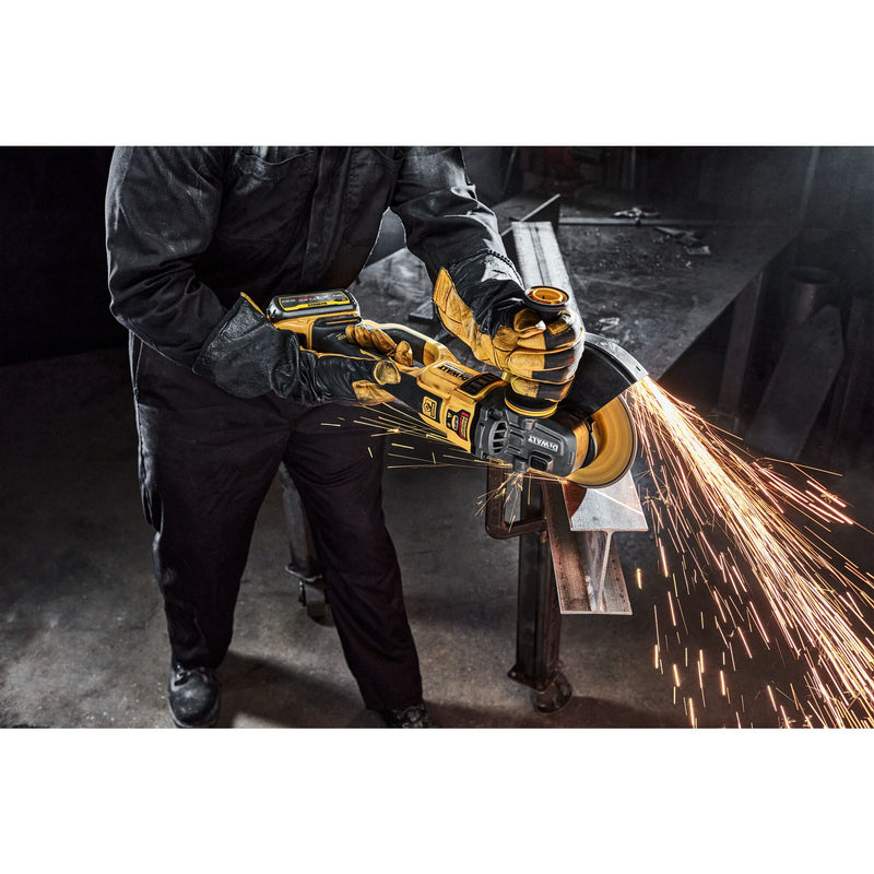 Rebarbadora Dewalt (DCG460X2-QW) 54V XR FLEXVOLT 230mm - 2 baterias de 9Ah