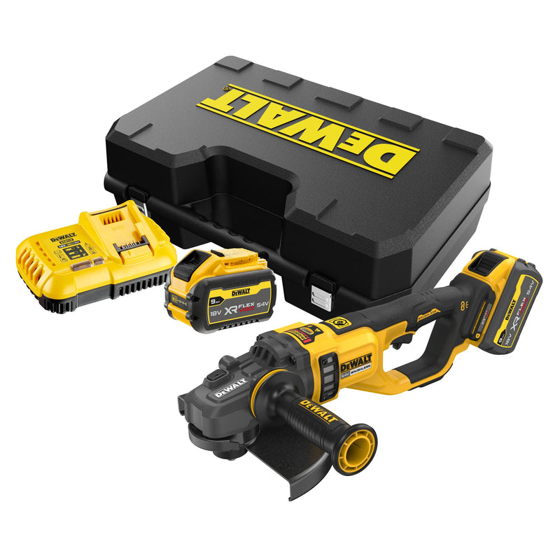Rebarbadora Dewalt (DCG460X2-QW) 54V XR FLEXVOLT 230mm - 2 baterias de 9Ah