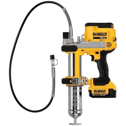 Pistola engrasadora XR® de 18 V Dewalt (DCGG571M1-QW) - 1 x 4 Ah