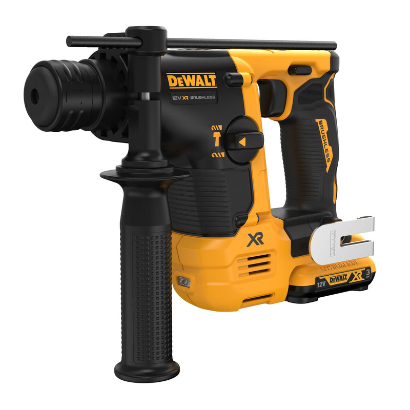 Dewalt (DCH072L2-QW) 12V XR Brushless 14mm SDS-plus Hammer Drill - 2 x 3 Ah