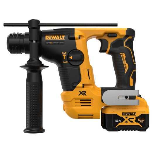 Furadeira de impacto Dewalt (DCH072P2-QW) 12V XR® sem escova, 14 mm, SDS-plus® - 2 x 5Ah