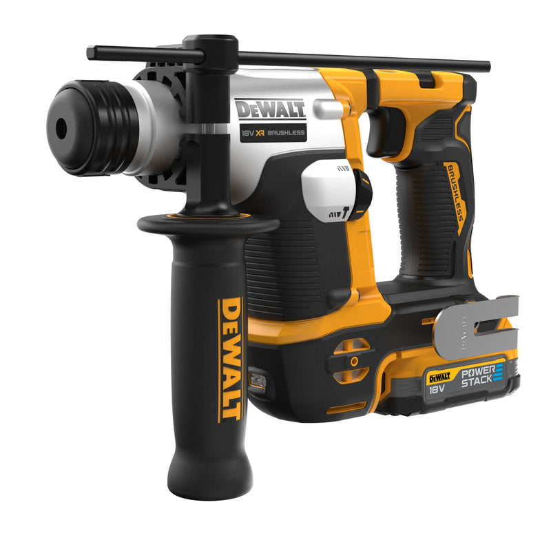 Dewalt (DCH172E2T-QW) 18V XR Brushless 16mm SDS-plus Hammer Drill - 2 x POWERSTACK