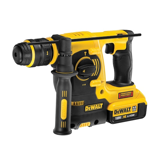 Furadeira de impacto Dewalt (DCH254M2-QW) 18V XR 24mm SDS-Plus com QCC - 2 baterias de 4Ah