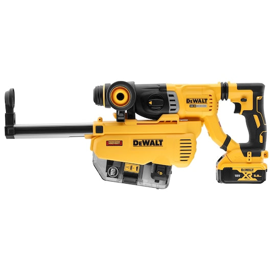 Furadeira de impacto Dewalt (DCH263P1-QW) 18V XR® sem escova, 28 mm, SDS-plus® - 1 x 5Ah