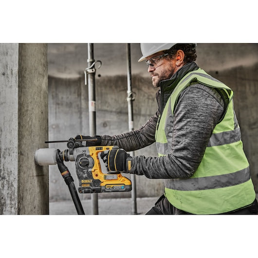 Furadeira de impacto Dewalt (DCH273H2T-QW) 18V XR® sem escova, 24 mm, SDS-plus® - 2 baterias POWERSTACK de 5 Ah